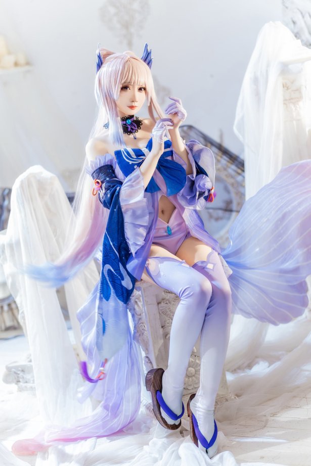 焖焖碳 - 珊瑚宫心海[15P/532MB]