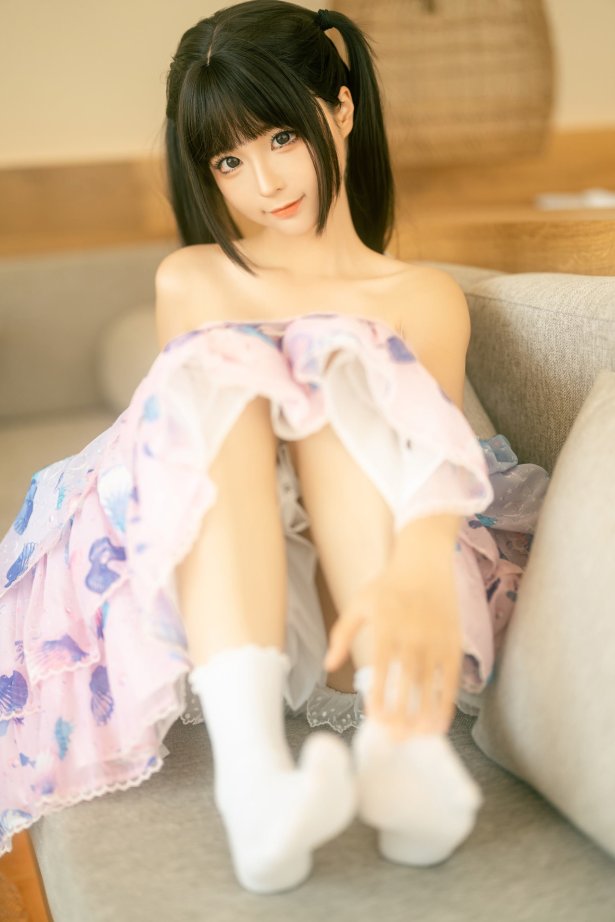 蠢沫沫 - 可爱粉裙[12P/109MB]