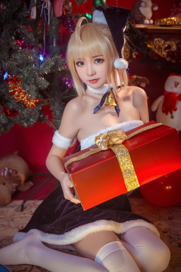 这个泡泡就是逊啦 - 阿尔托莉雅_圣诞贺[16P/32MB]