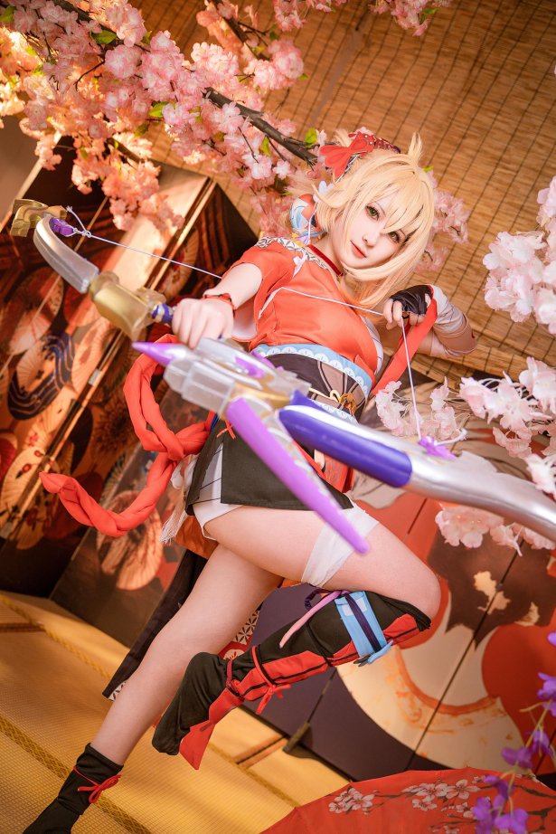 喵喵的喵吖 - 原神宵宫[15P/92MB]