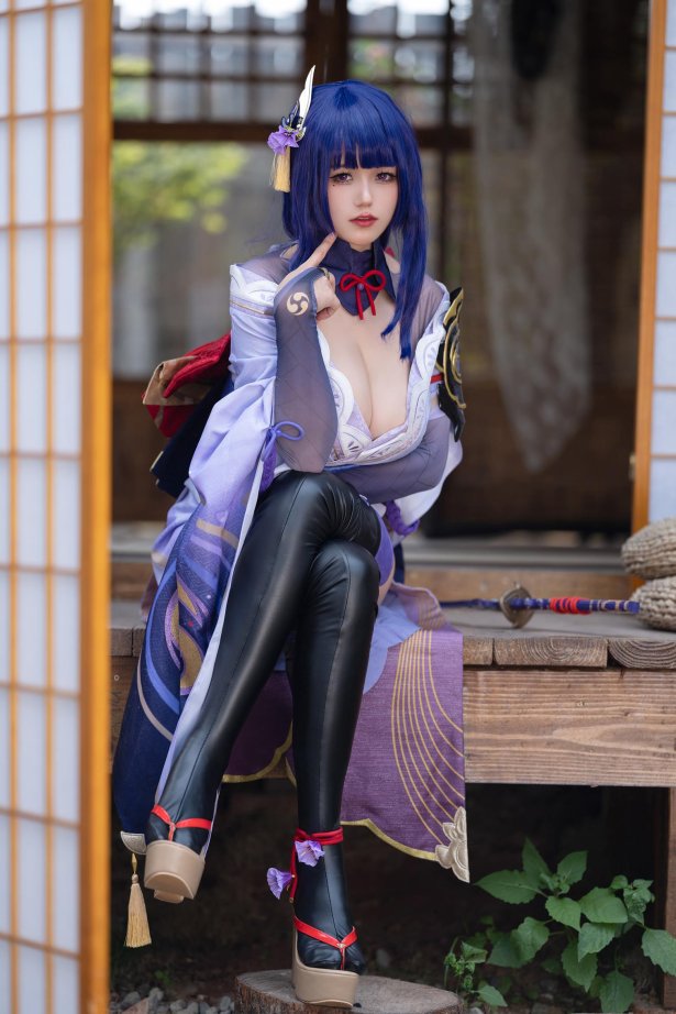 小仓千代w - 原神 雷电将军[30P/179MB]