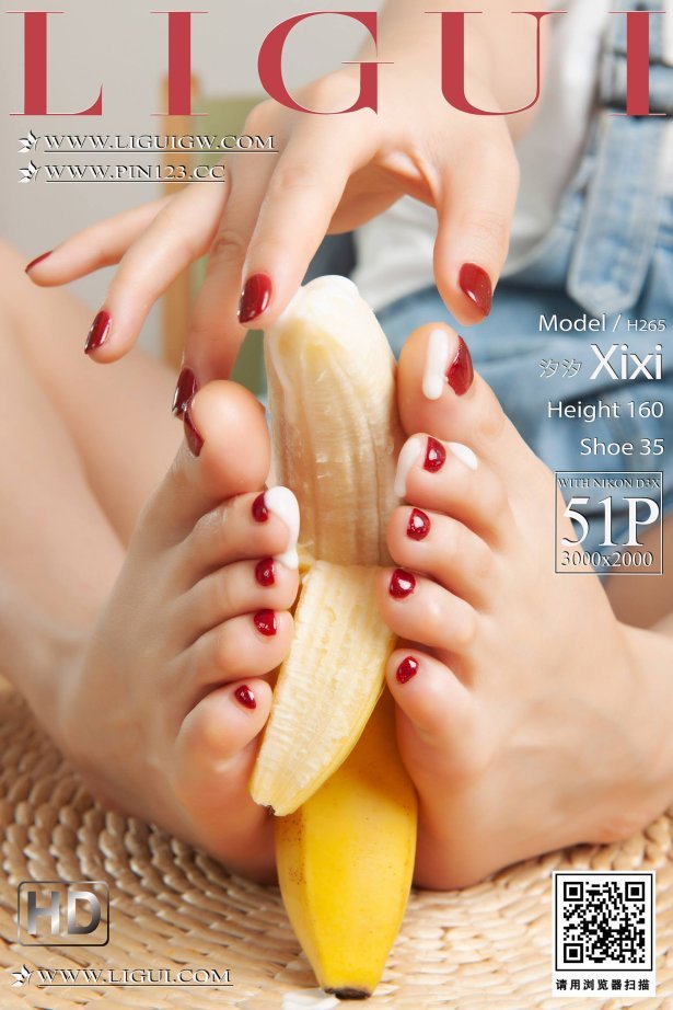 [Ligui丽柜]2023.12.20 丝足圣宴-下 汐汐[51+1P/38MB]