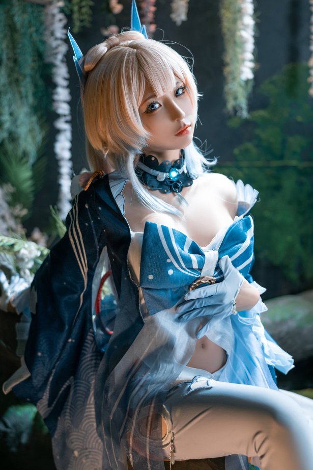 蠢沫沫 - 原神 心海[9P/81MB]