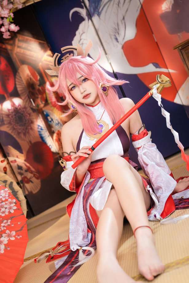 喵喵的喵吖 - 八重神子[10P/53MB]