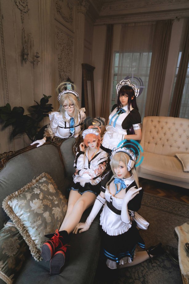 黑龙贯通 - 碧蓝档案 室笠茜[18P/90MB]