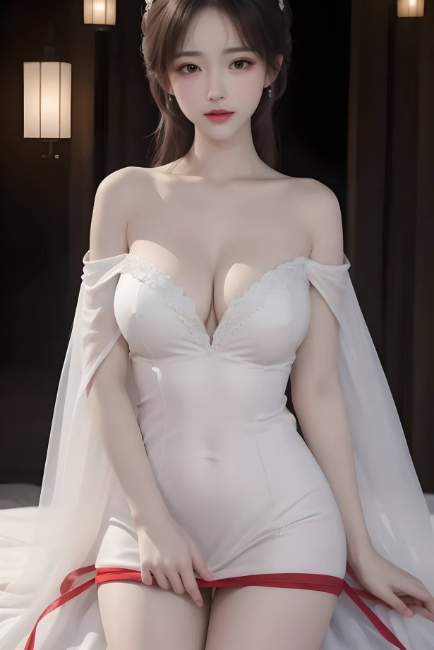 AI绘画 070 温婉柔美穿着浅青色服饰的美女 [30P/319MB]