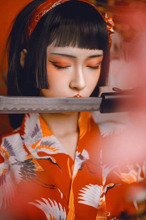 虫皿虫皿 - 日式和服武士艺伎[18P/265MB]