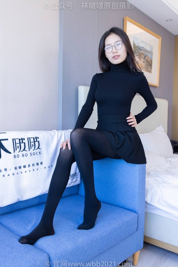 [BoBoSocks袜啵啵]NO.313 芝士-皮鞋、平底鞋、厚黑丝、厚黑丝大腿袜[150P/1V/6.30GB]