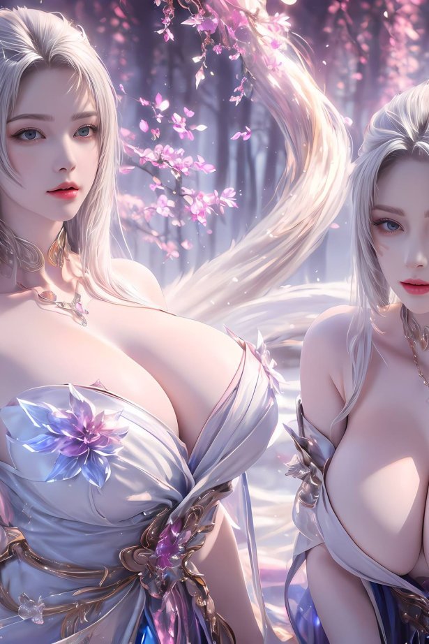 AI绘画 102完美世界-天狐仙子[128P/165MB]