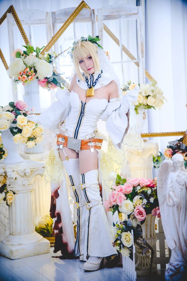 巴鲁巴鲁BaRu - 尼禄花嫁[13P/343MB]