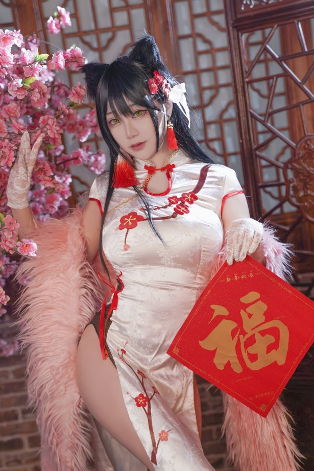 Halo_酱 - 爱宕新春旗袍[17P/53MB]