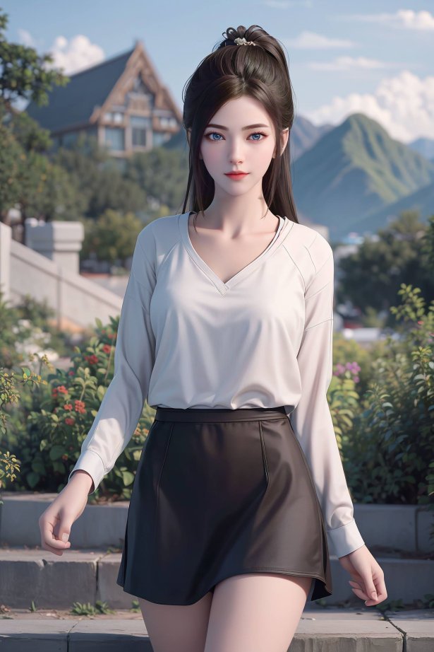 AI绘画 130 龙蛇演义-唐紫尘白衬衫[20P/51.4MB]