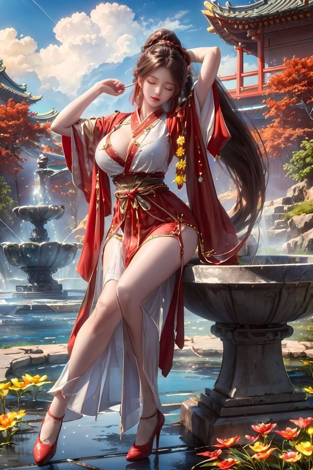 AI绘画 172 完美世界-火灵儿[18P/151MB]