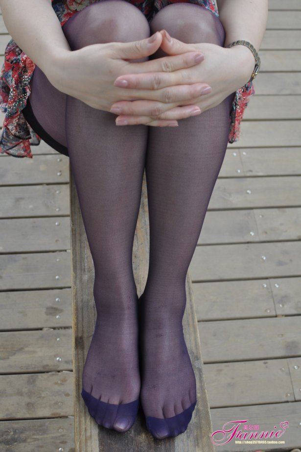 Fannie芬妮每足园 No.436 丝族特辑3 紫丝[34P/96MB]