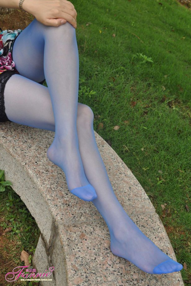 Fannie芬妮每足园 No.429 丝魅 彩丝 蓝色[61P/165MB]