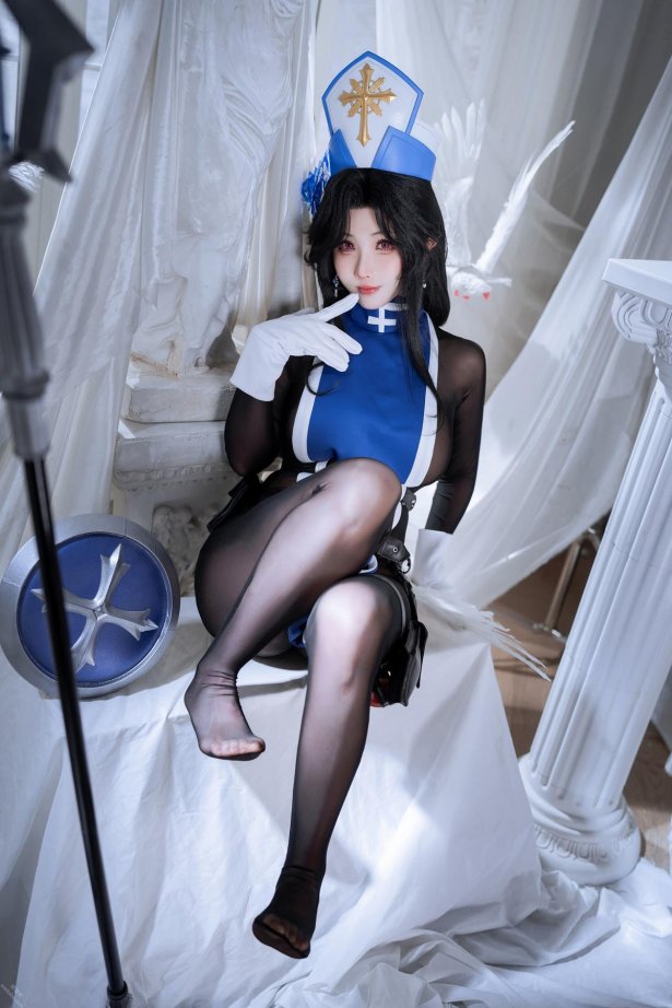 rioko凉凉子(肉扣热热子) - Nikke胜利女神 梅登冰玫瑰[30P/345MB]