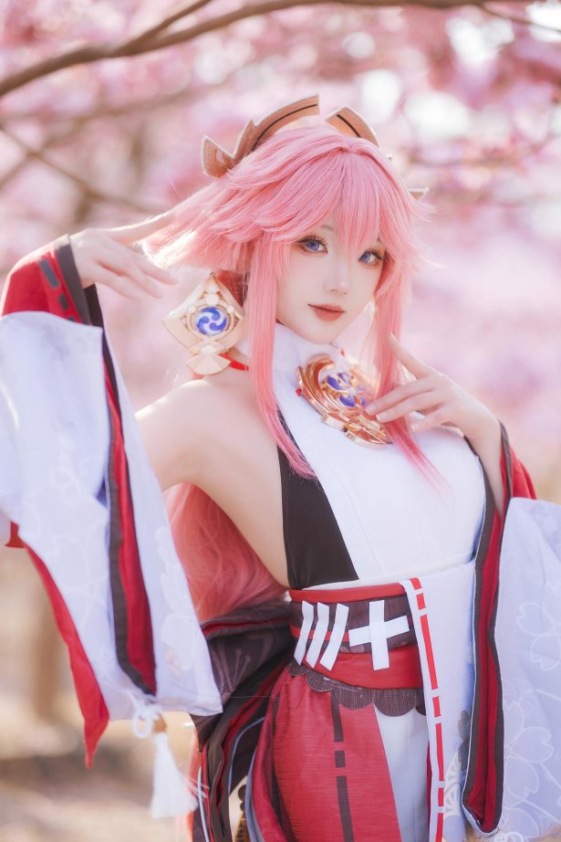 瓜希酱 - 原神 八重神子[20P/61MB]