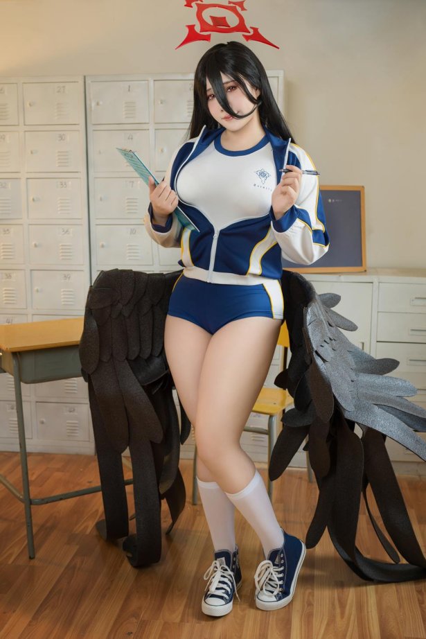 麻花麻花酱 - 蔚蓝档案 羽川莲见[35P/1V/505MB]