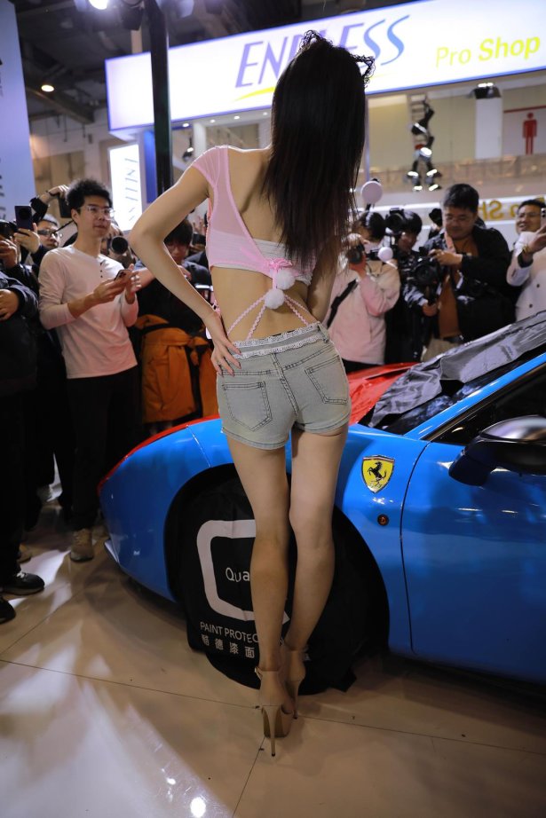 精选街拍作品 NO.5824 甜美牛仔短裤[154P/234MB]