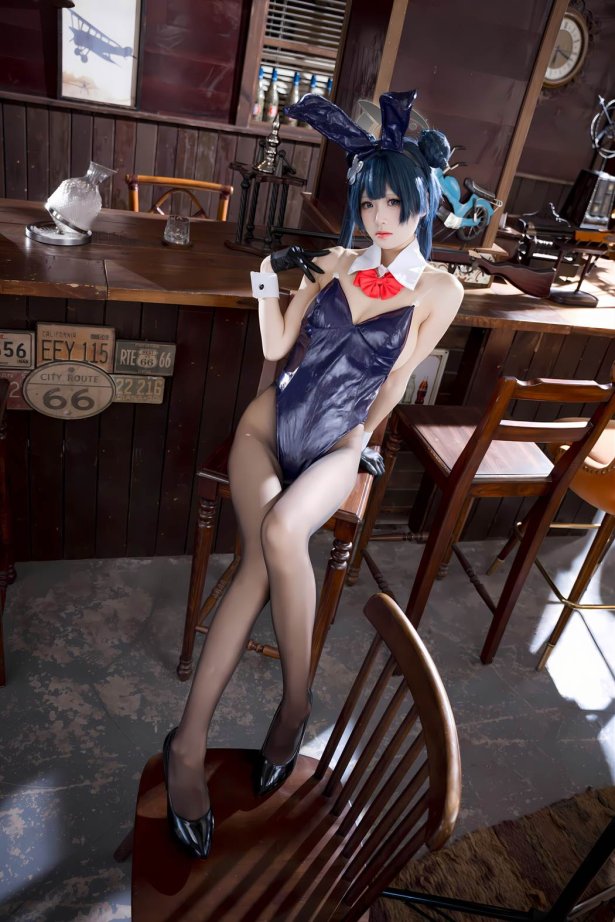 九柒喵 - 蔚蓝档案 龙华妃咲 兔女郎[59P/321MB]