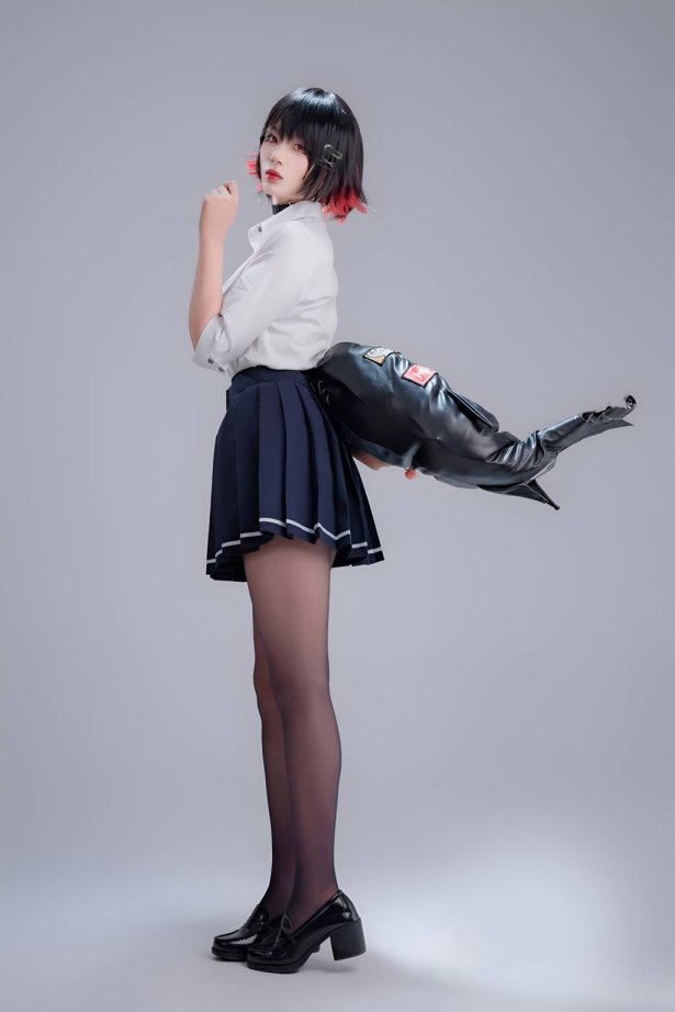 轩萧学姐  鲨鱼妹JK[100P/1V/548MB]