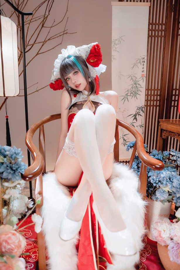 Shika小鹿鹿 – 碧蓝航线 新年柴郡[16P/231MB]