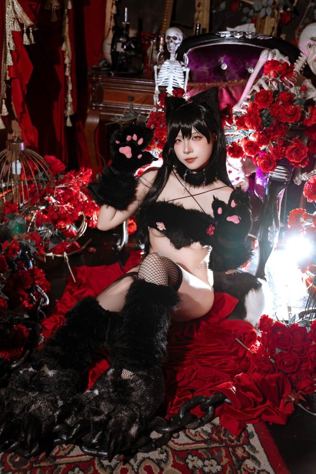 二佐Nisa - 碧蓝航线 爱宕万圣节[28P/598MB]