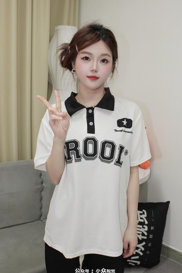 小众视觉 021-小薯条韩系学院风白袜板鞋［117P/1V/5G］