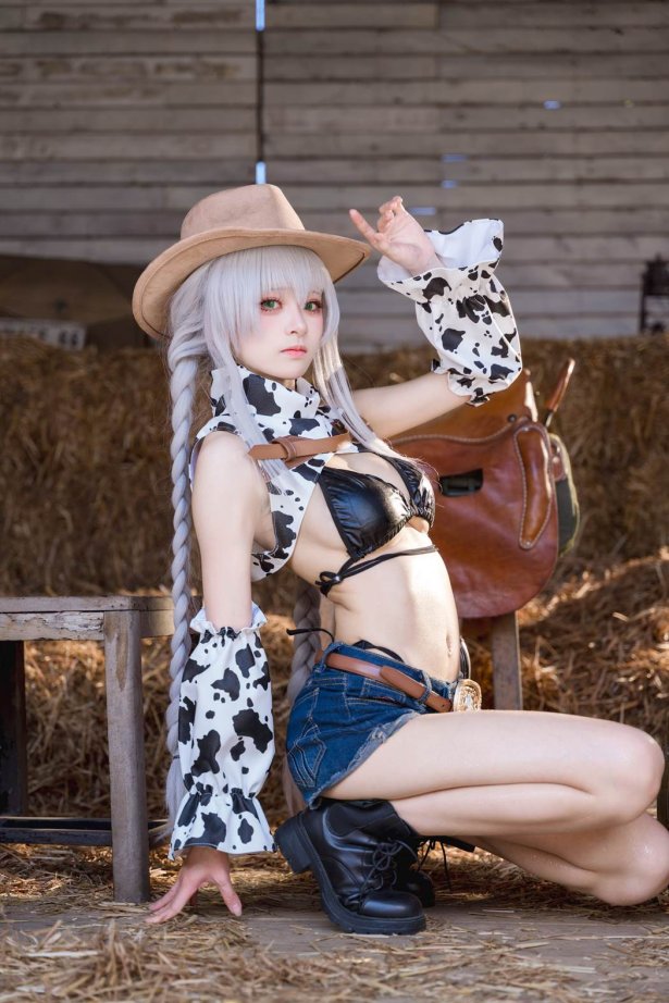 九柒喵 - 碧蓝航线 法戈 纯白热潮[53P/435MB]