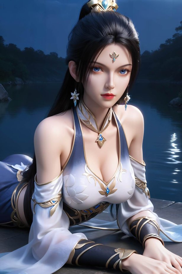 AI绘画 750 仙凝霜[222P/743MB]