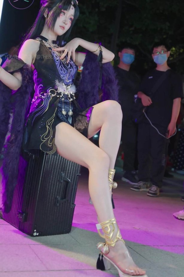 NO.1446 2024 CICF中国国际动漫游戏展 外场网红 02[1V/216MB]