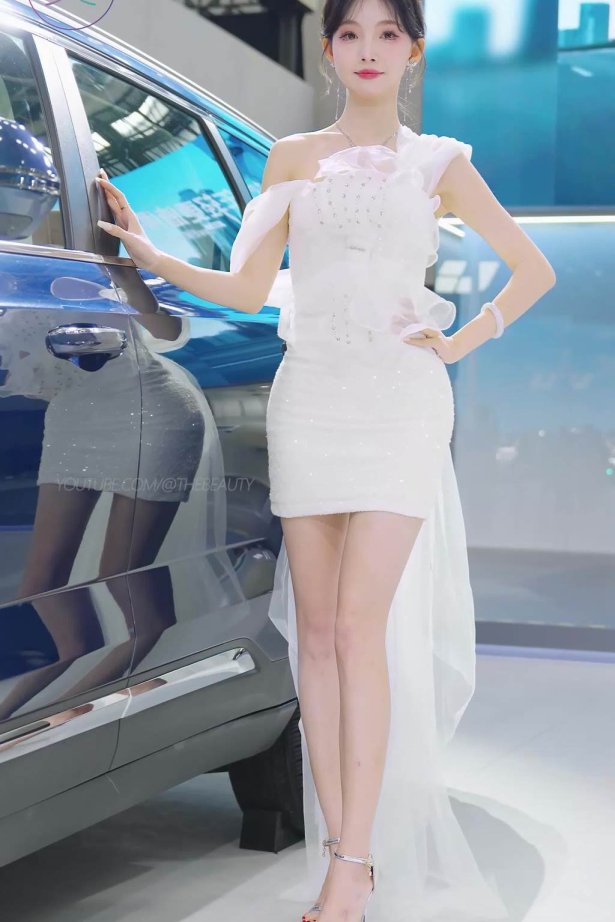 NO.1587 2024 广州车展 网红美女车模 beautyleg LOOKBOOK 43[1V/215MB]