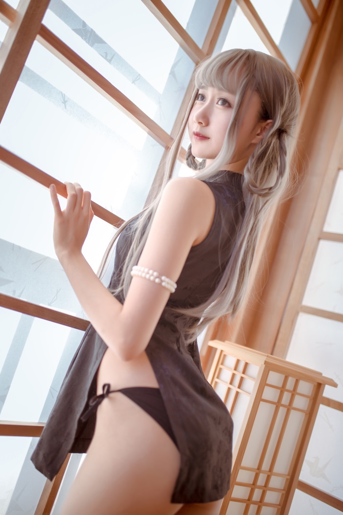 网红Coser@木绵绵OwO &#038;小野妹子-魔女小旗袍 [24P/204MB]