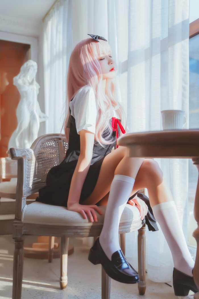 网红Coser@桜桃喵 – 藤原千花 [48P/731MB]