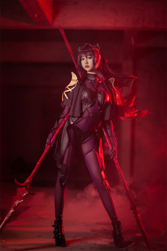 网红Coser@木绵绵OwO – 斯卡哈 [17P/60MB]